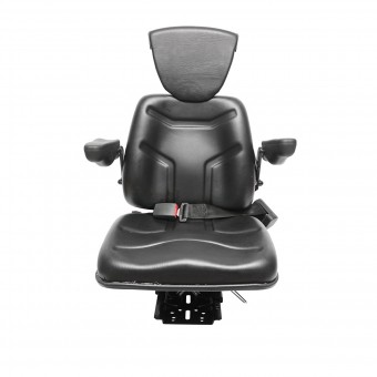 Scaun universal reglabil pe inaltime, cotiere si tetiera pentru tractor, utilaje agricole, industriale, stivuitor