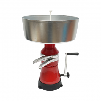 Separator smantana din lapte sau pentru degresat manuial, recipient aluminiu 5L, capacitate 80L/h