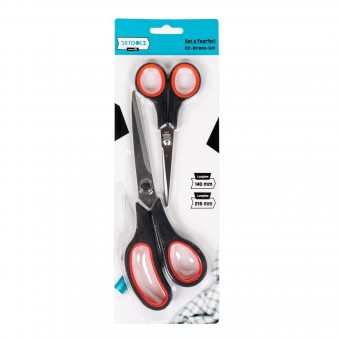 Set 2 foarfeci Detoolz, lungime 140/216 mm