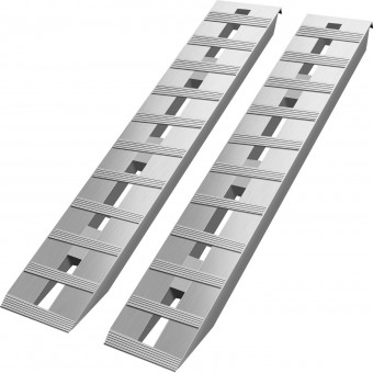Set 2 rampe pentru incarcare /descarcare capacitate maxima 2722 Kg, Aluminiu 