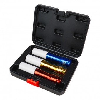 Set 3 tubulare de impact 1/2 17,19,21mm cu protectie 150mm