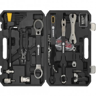 Set 30 scule reparat biciclete, Cr-V