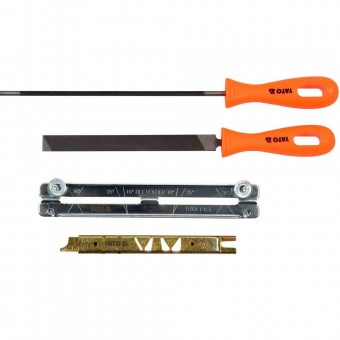 Set 4 piese pentru ascutit lant drujba, 4.5mm