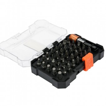 Set 41 biti cu adaptor magnetic, Cr-V