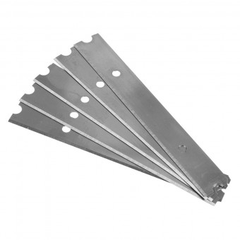 Set 5 lame 14*100mm pentru racleta metalica, Detoolz