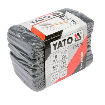 Set 10 bureti abrazivi pentru curatare tevi din cupru, aluminiu, Yato YT-63740