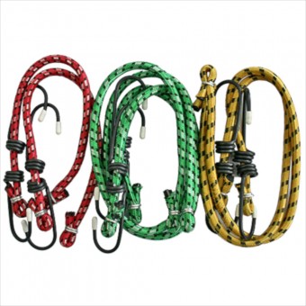 Set chingi elastice pentru fixare, 6 buc, diametru 6 mm, lungime 30, 50 si 60 cm, Strend Pro LB332