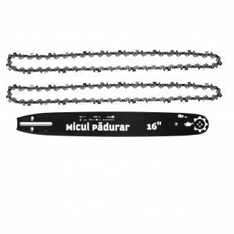 Set lama+2 lanturi Micul Padurar, 16, pas .325, grosime 1.5mm, 64pinteni, 32dinti