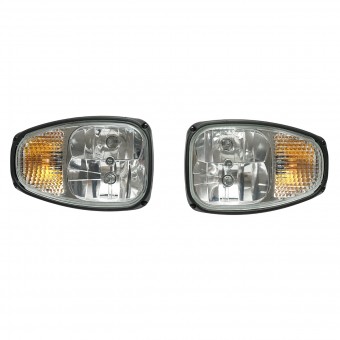 Set lampi fata cu semnalizare st/dr pentru JCB 1CX-5CX cod OEM OEM 700-50192