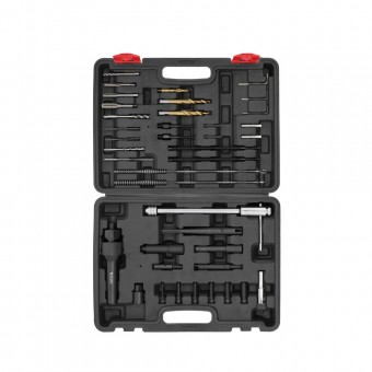 Set pentru demontat si reparat filete bujii, 40 piese