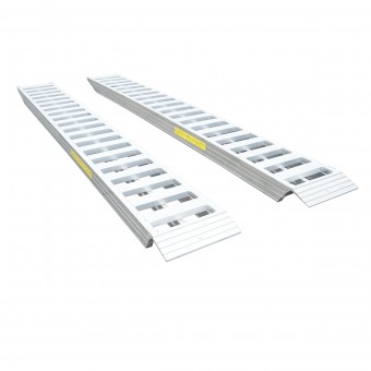 Set rampe aluminiu 8 tone pentru incarcare/descarcare 450x50x15cm