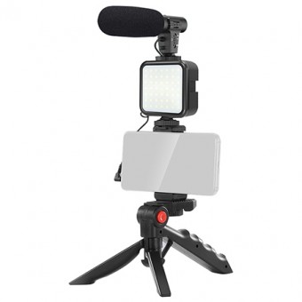 Set vlogging 4in1 platinet