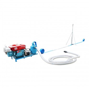 Sistem irigatii 15 aspersoare, motor diesel 16.2KW, pornire electrica