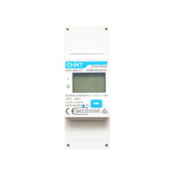Smart Meter 220V Solax DDSU666-CT cu transformator de curent Split Core 200A/5A pentru invertor monofazic Chint