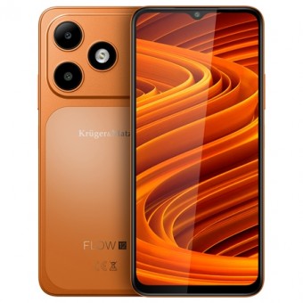 Smartphone 4gb/64gb flow 12 orange kruger&matz