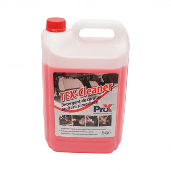Solutie curatare tapiterie textila si mocheta auto concentrata TEX-Cleaner Pro-X 5kg