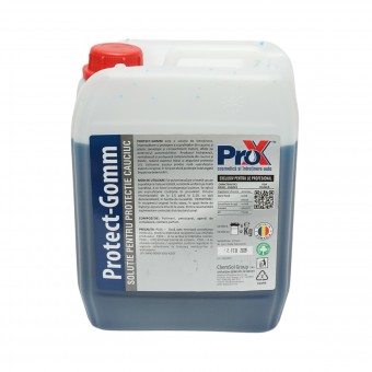 Solutie protectie cauciuc si plastic auto profesionala Protect-Gomm Pro-X 6kg