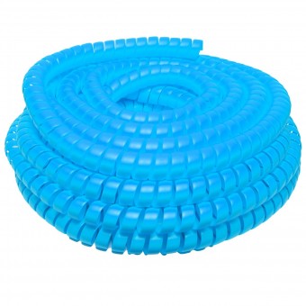 Spirala protectie furtun albastra 50x56mm 20m/rola Breckner Germany