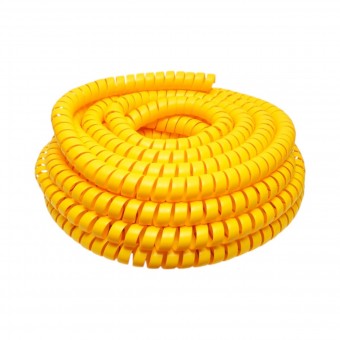 Spirala protectie furtun galbena 50x56mm 20m/rola Breckner Germany