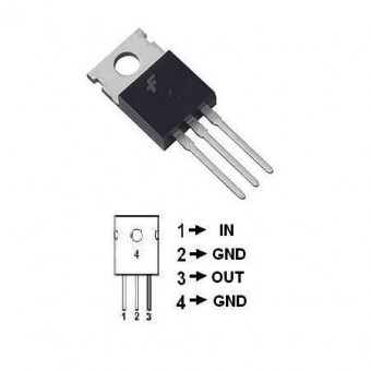 STABILIZATOR TENSIUNE POZ.3 TERMINALE, 9V 1A