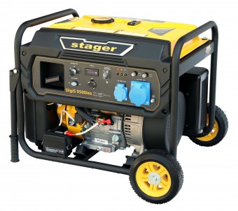 Stager DigiS 9500iea Generator digital invertor open-frame 9.5kW, monofazat, benzina, optional automatizare - 6960270420615