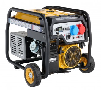 Stager FD 10000ER-E3R Automatic Generator open-frame 8.5kW, trifazat, benzina, pornire electrica - 6960270421230