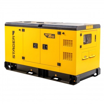 Stager YDY35S3 Generator insonorizat 35kVA, 46A, 1500rpm, trifazat, diesel