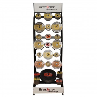 Stand prezentare panze/discuri flex echipat Breckner Germany