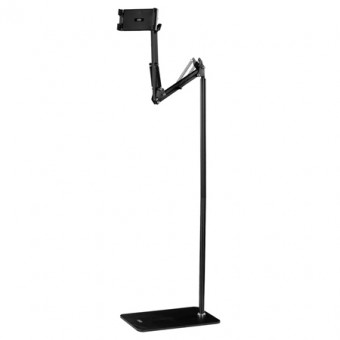 STAND SUPORT TELEFON CU BRAT REGLABIL - NEGRU