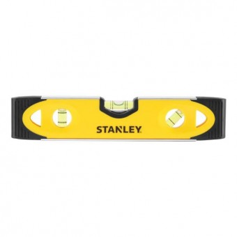 Stanley 0-43-511 Nivela Torpedo din plastic cu cadru din aluminiu magnetica 230 mm