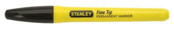 Stanley 0-47-316 Marker permanent negru cu varf subtire set 2 buc - 3253560473167