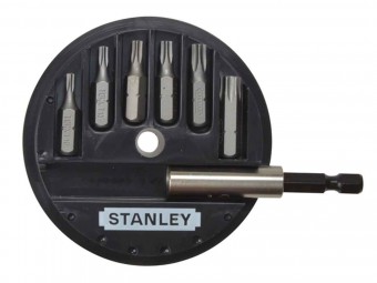 Stanley 1-68-739 Set 7 piese1/4 - Torx: T10, T15, T20, T25, T30, T40 + adaptor magnetic - 3253561687396