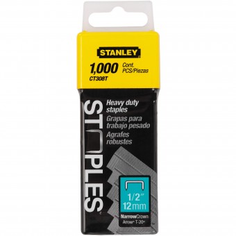 Stanley 1-CT308T Capse pentru cabluri - tip CT300 (12mm) - 3253561058608