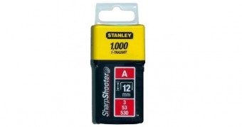 Stanley 1-TRA208T Capse standard 12 mm / 1/2 1000 buc. tip a 5/53/530 - 3253561055140