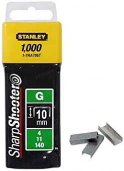 Stanley 1-TRA706T Capse de inalta calitate 10 mm / 3/8 1000 buc. tip g 4/11/140 - 3253561054280