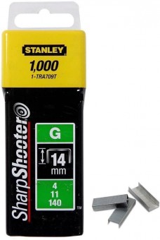 Stanley 1-TRA709T Capse de inalta calitate 14 mm / 9/161000 buc. tip g 4/11/140 - 3253561054303