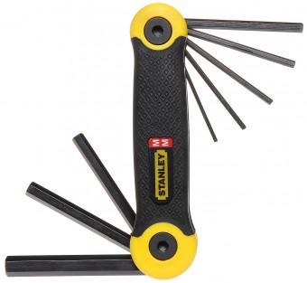 Stanley 2-69-264 Set 8 imbusi pliabili in carcasa 1.5/2/2.5/3/4/5/6/8 mm