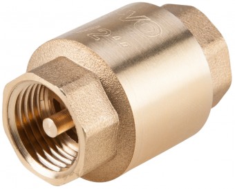 Supapa de sens cu obturator de Alama, 1 1/4, Brass core