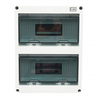 Tablou electric aplicat 2 randuri, 24 module, IP65, 420x295x130mm
