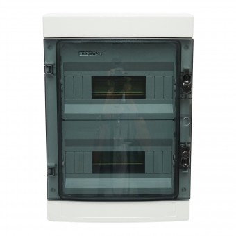 Tablou sigurante aplicat 2 randuri, 24 module 295x255x130mm IP65 Breckner Germany