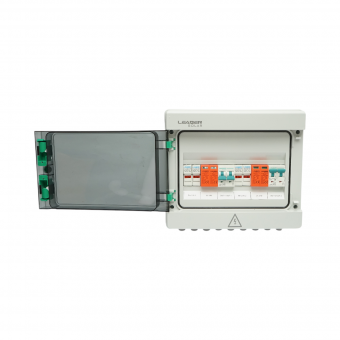Tablou sigurante echipat 10KW DC sistem fotovoltaic 2 stringuri ON/OFF GRID IP65 Leader