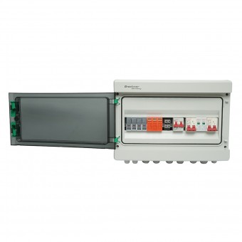 Tablou sigurante echipat DC/AC 3KW-5 KW cu protectie la baterii de 125Ah pentru invertoare ON/OFF Grid prosumator