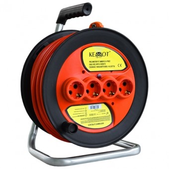 Tambur prelungitor electric 3x2.5mm 50m