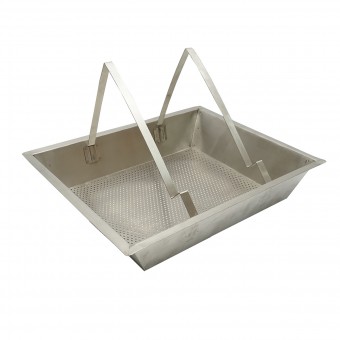 Tava inox pentru descapacit 520x415x110mm