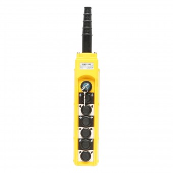 Telecomanda industriala cu 6 comenzi si contact general cu cheie 380V Breckner Germany