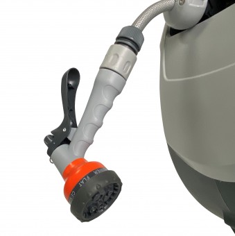 Texas furtun cu tambur, 25m, retractabil, mobil, 1/2, dispozitiv stropit inclus, max 8bar, accesorii fixare