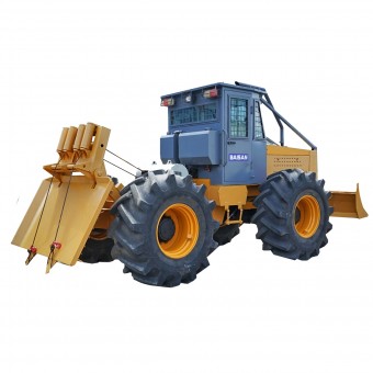 Tractor forestier cu motor DEUTZ 6 cilindrii, 100cp, anvelope tari 23.1/26, Punti WOLA 55C