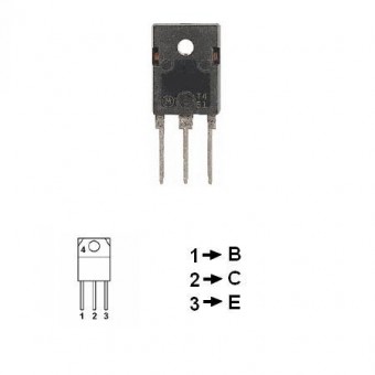 TRANZISTOR COMUTATIE NPN 8A 50W S2055N