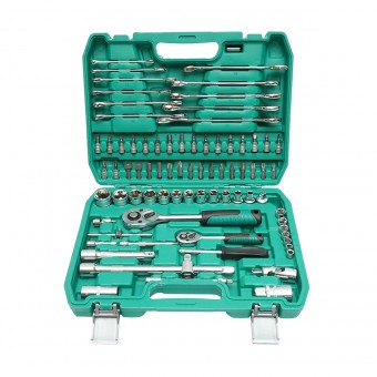 Trusa chei combinate, tubulare, fixe, torx, imbus antrenor cu clichet 78 piese Breckner Germany