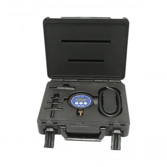 Trusa tester presiune combustibil si vacuum (vid), manometru digital 0-20 PSI Breckner Germany